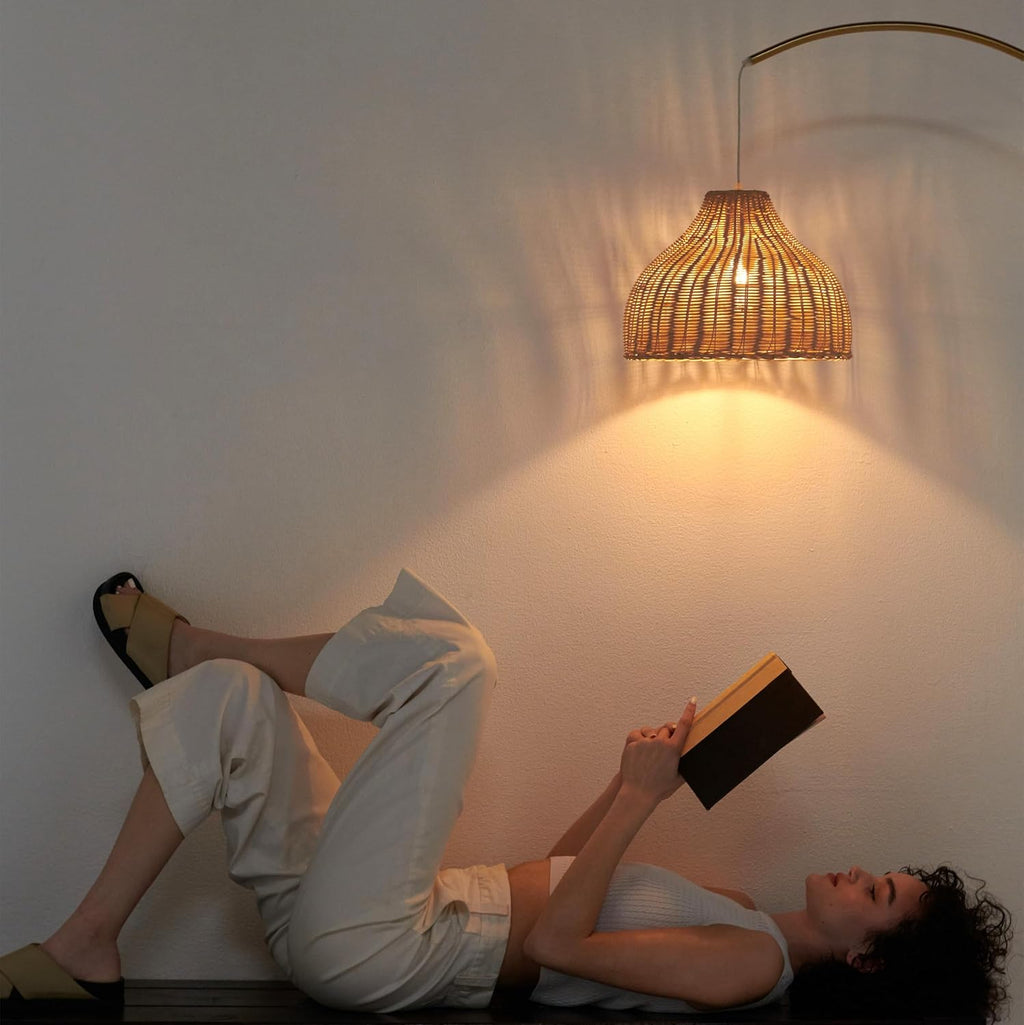 Brass Arc Floor Lamp